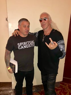 Tom Scarda and Dee Snider